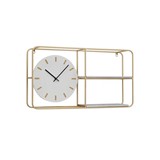 Reloj de mesa con estantes 27 x 15 in