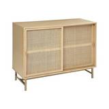 Bufetera de madera 100x40x78.58cm beige