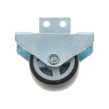 RUEDA DE HULE PIN LATERAL 30 MM