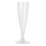 Copa de plástico para champagne 130 ml