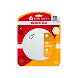 Alarma detector de humo 8.5x6.75x1.25 pulg blanco