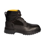 Zapato industrial negro cubo de acero talla 8