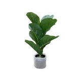 Planta artificial con maceta pequeña 65cm negro