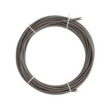 Cable para destapadora de tuberias 1/2 pulg x 75 pies (12.70 mm x 22.86 m)