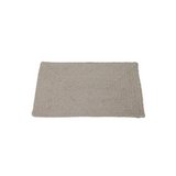 Individual fibra natural rectangular 30x48cm gris