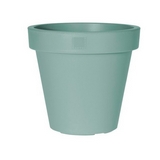 Macetero plastico redondo 40cm verde menta