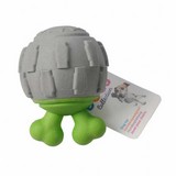 Juguete para mascota bola espuma gris/verde