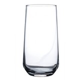 Vaso de vidrio 16oz transparente allegra