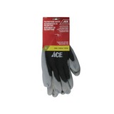 Guantes de polityreno negros/gris small