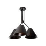 Lampara colgante neg 3l e27 60w