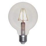 Bombilla led vintage g125 clara 5 w blanca