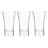 Vaso tequilero 2.8 oz set de 3