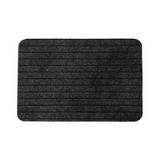 Alfombra para entrada 40x60 cm gris chloe luance