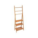 Estante organizador de madera para toalla