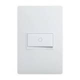 Pulsador timbre unipolar 1p 10a blanco