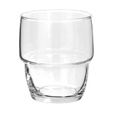 Vaso de vidrio 9.5oz transparente rodrig'eau 6 pzas