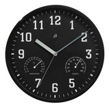 Reloj decorativo de plastico circular 25cm surtido