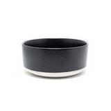 Bowl de porcelana redondo 6 in negro