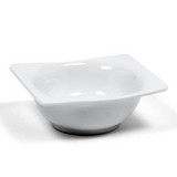 Plato para aperitivos de porcelana 3 pulg blanco