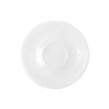 Plato de porcelana redondo 4.75 in blanco