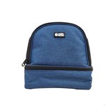 Lonchera termica de poliester 24x15x24cm navy