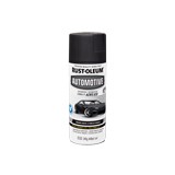 Pintura en spray esmalte automotriz negro mate 12oz