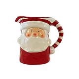 Cocina navideña 8.65x5.7x7.85 pulg taza de santa claus