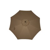 Sombrilla 280 cm cafe