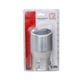 Cola de escape para carro silver