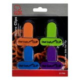 Set de clips pequeños para bolsa 1.5 in 4 pzas