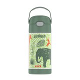 Botella termica para niños 12oz animales zafari