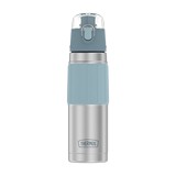 Botella termica de acero inox 18oz plata/gris