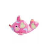 Juguete para perro en forma de pez con sonido color rosa