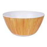 Ensaladera de melamina 3.5qt madera