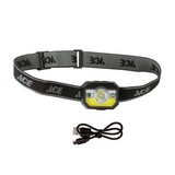 Linterna led cabeza 350lm resistente al agua