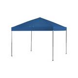Toldo de poliester/acero inox azul