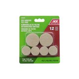 Protector de felpa adhesivo beige para mueble set 12 pzas