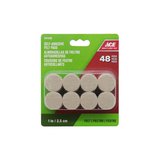 Protector de felpa adhesivo beige para mueble set 48 pzas