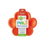 Taza pet dream house paw 2 en 1 lick pad orange