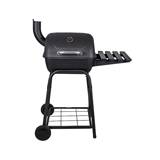 Barbacoa carbon 17.52x19 pulg negro barrel grill