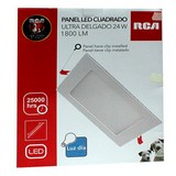 Panel cuadrado de empotrar 24w luz blanca