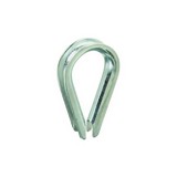 Guardacabo galvanizado 3/16 pulg (4.76 cm)