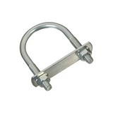 Gancho u 5/16 x1 3/4 x 3 pulg (7.93 mm x 44.45 mm x 76.2 mm)