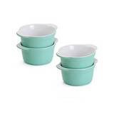 Bowl de ceramica 4 pulg celeste tilden 4 pzas