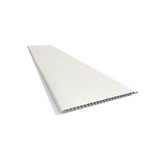 Cielo falso de pvc blanco mate 6 x 0.25 m