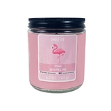 Pastilla cera natural aromática pink shorel. 6.5 oz