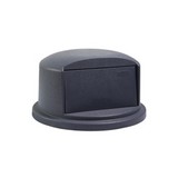Tapa redonda de empuje gris thor