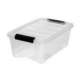 Caja organizadora plastica 12.30lt transparente