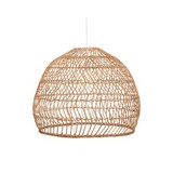 Lámpara colgante mediterránea natural joy 1l e27