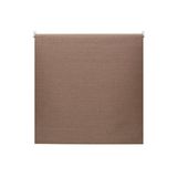 Cortina roller blackout 100x160 cm bronze texturizada